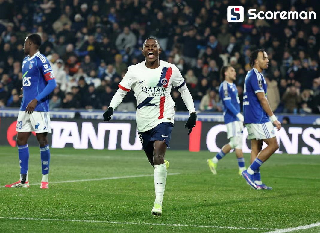 '이강인 복귀' PSG, 스트라스부르 꺾고 선두 도약…리그 6연승